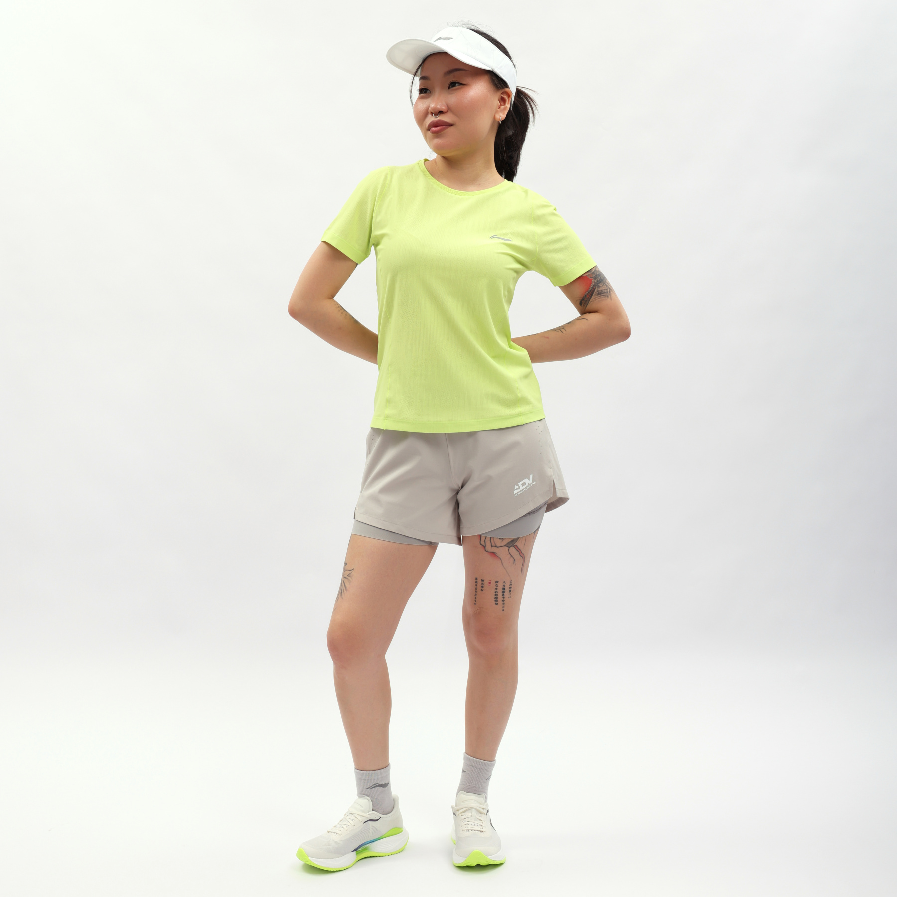 AKSW602-1 Брюки спортивные Trail Running серый